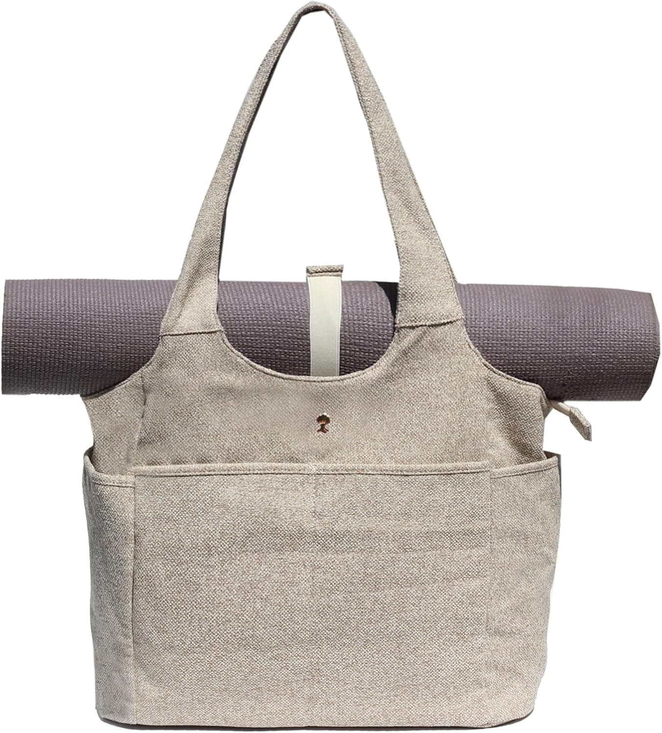 ESVAN Yoga Tote Bag Mat bag Women Shoulder Bags Carryall Tote for Travel Office Workout Gym Nurse Beach