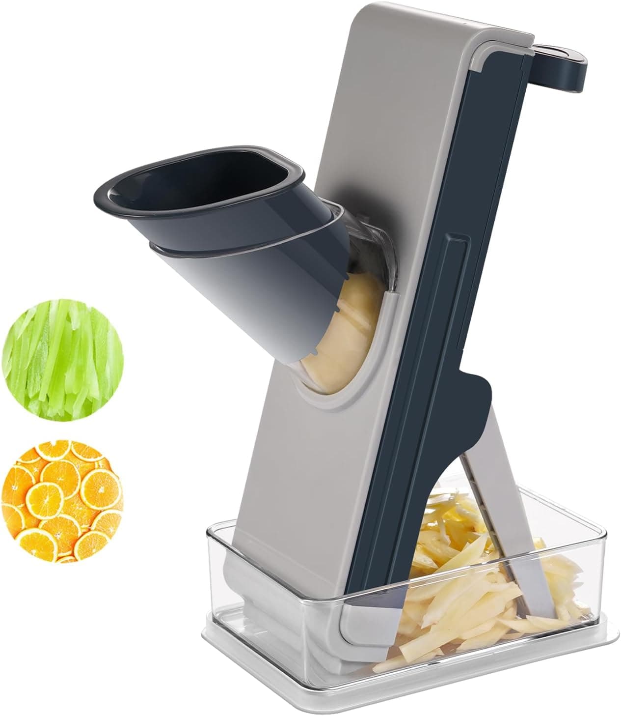Upgrade safe mandoline slicer and chopper for kitchen,FEICO multifunctional vegetable cutter for vegetable veggie potato