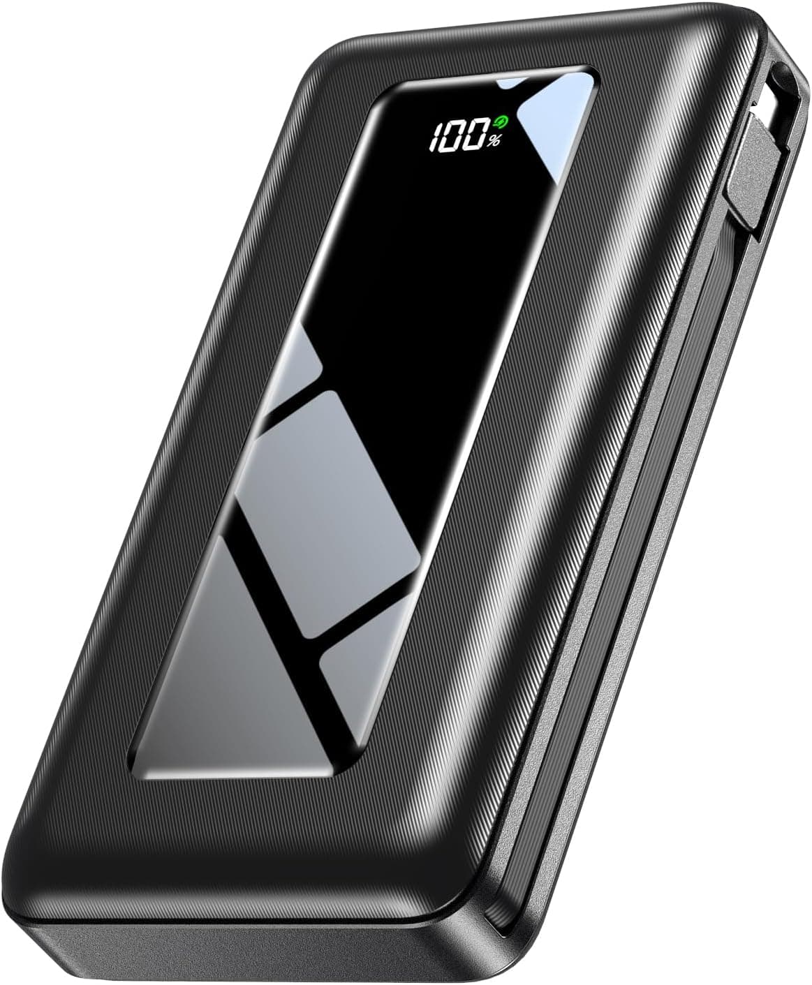 Portable Charger, 50000mAh Power Bank with Built-in Cables, PD 22.5W Fast Charging with Flashlight, High-Capacity Portable Phone Charger for iPhone, Android, Travel Camping Essential