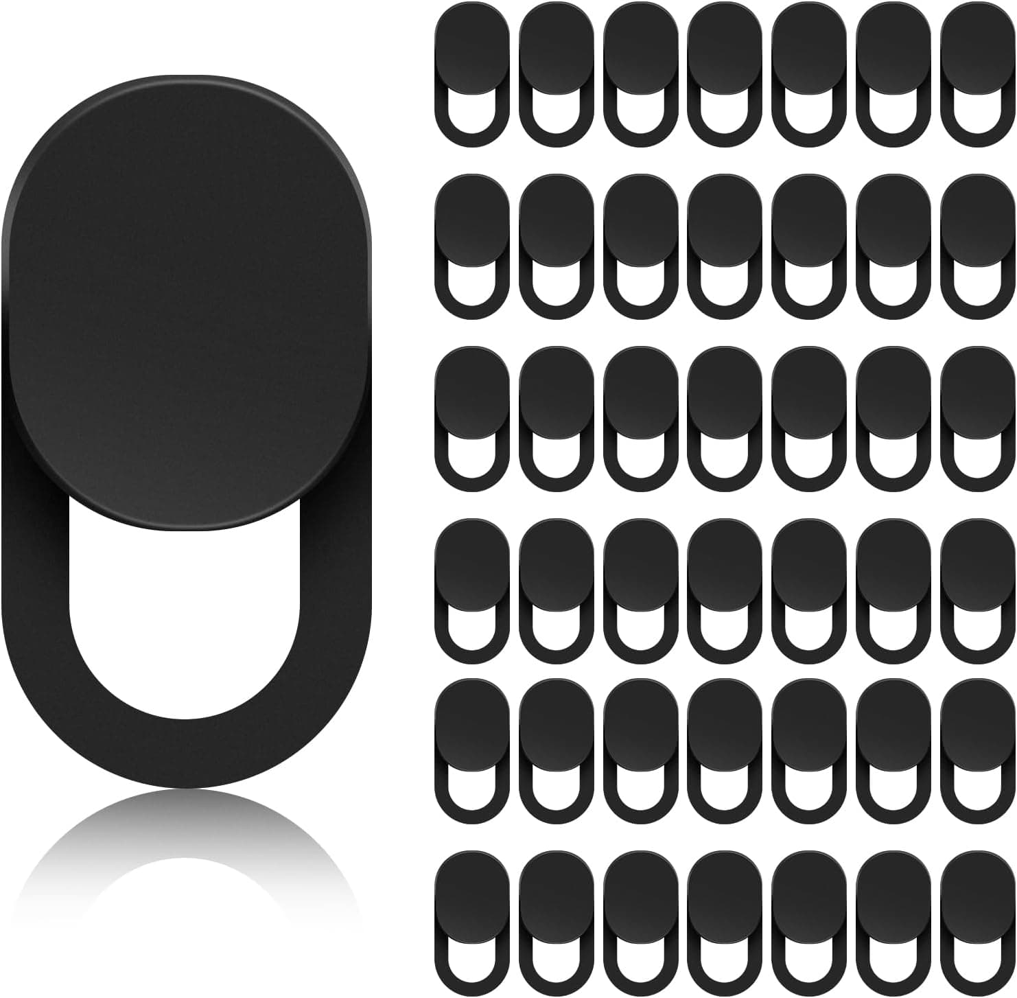 50Pcs Phone Camera Cover, Webcam Cover, Camera Privacy Covering Slide Phone Covering Computer Covers Slide, Webcam Covers for Laptop Protect Your Privacy Security Fits Most Laptop, Deskto
