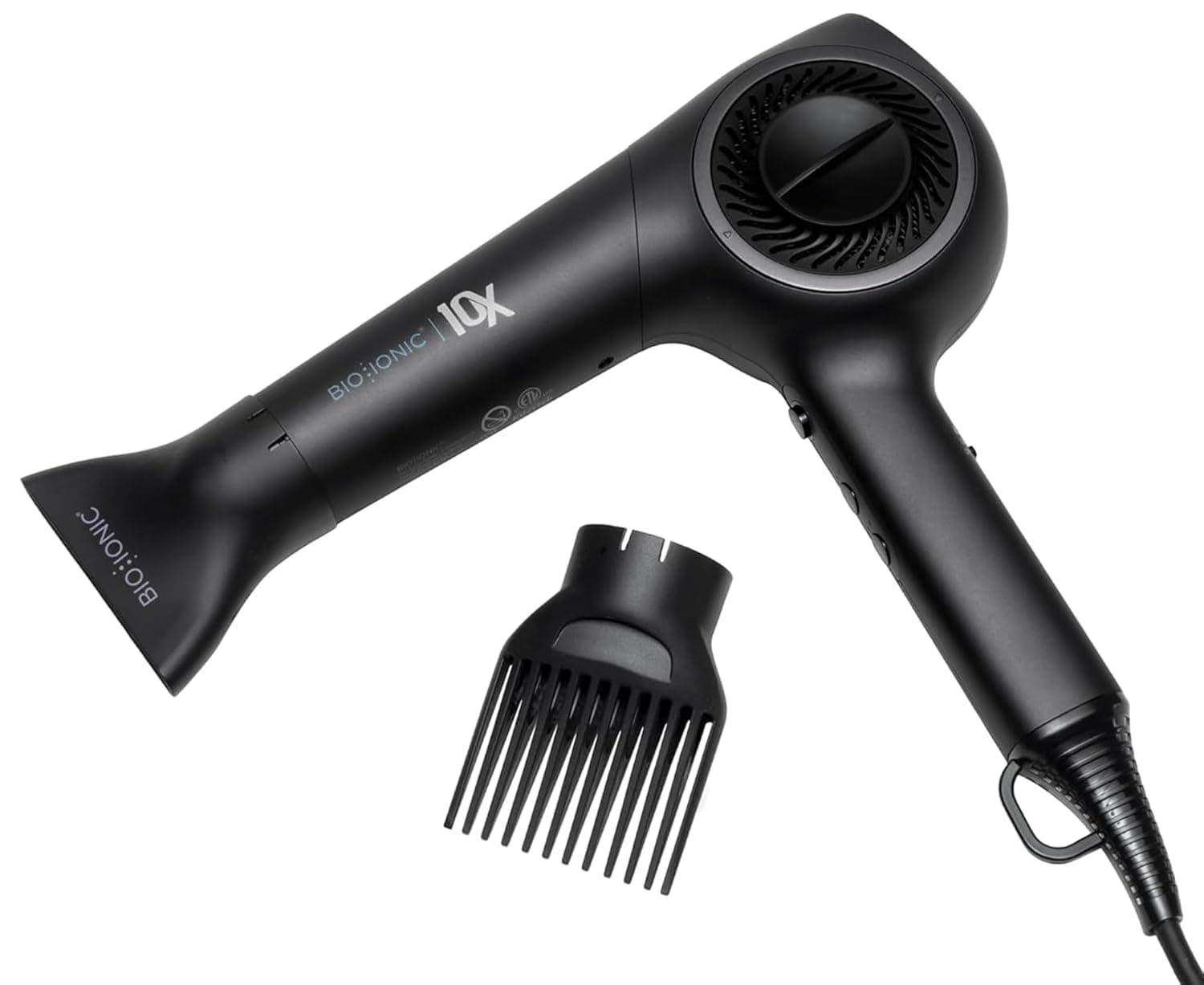 Bio Ionic 10X Ultralight Speed Hair Dryer, Blow Dryer with Adjustable Heat & Speed, Memory Function, Professional Hair Styling Tool for Fast, Frizz-Free Hairstyles, 2025 Model