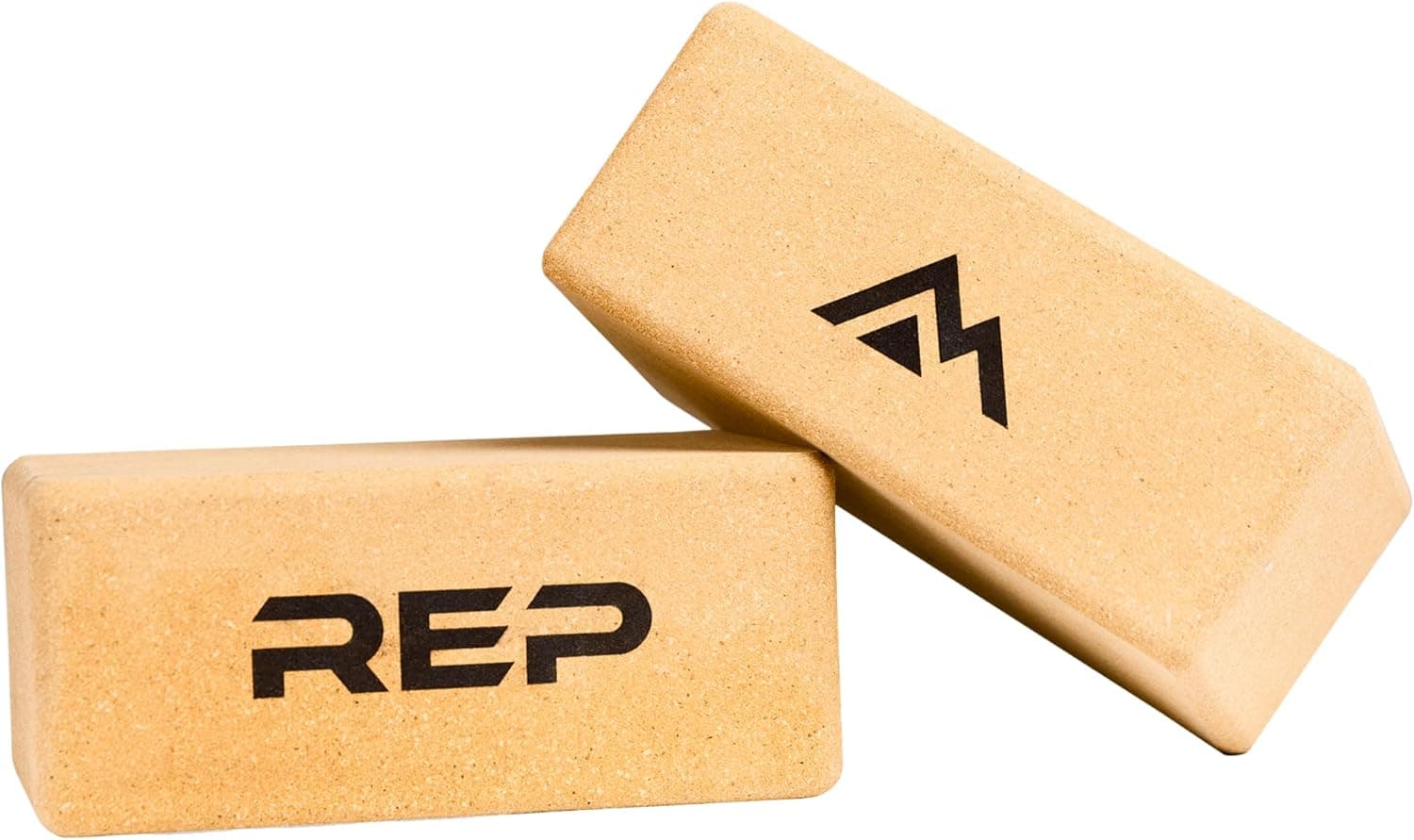 REP Fitness Cork Yoga Block, Eco-Friendly & Non-Slip Yoga Brick | Firm Support for Balance, Poses & Stretching | Durable Cork Block for Home Gym, Pilates, Meditation, Workouts & Physical Therapy