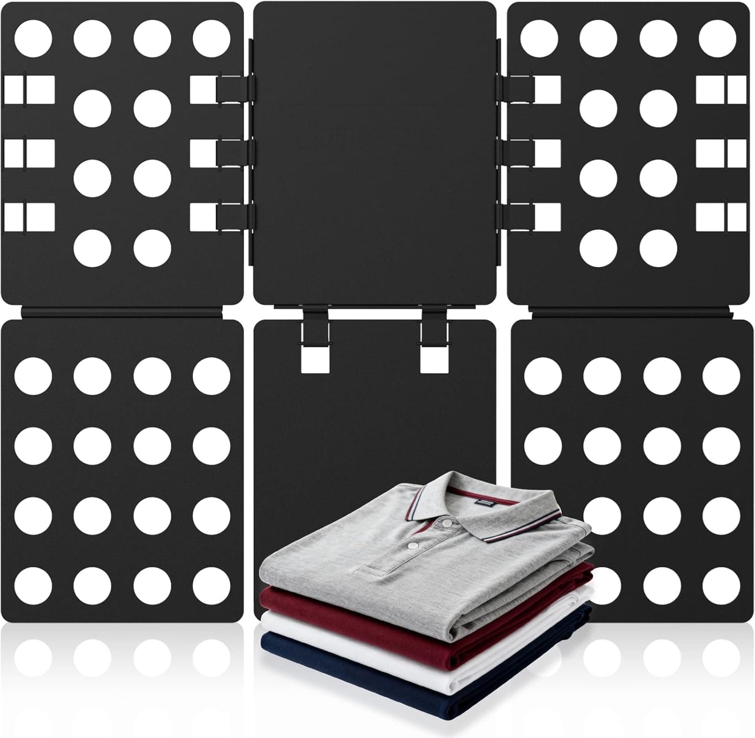 Shirt Folder Board V1 Clothes Folding Board Durable Tshirt Organizer Easy and Fast Folding for Adults and Kids Laundry Liner