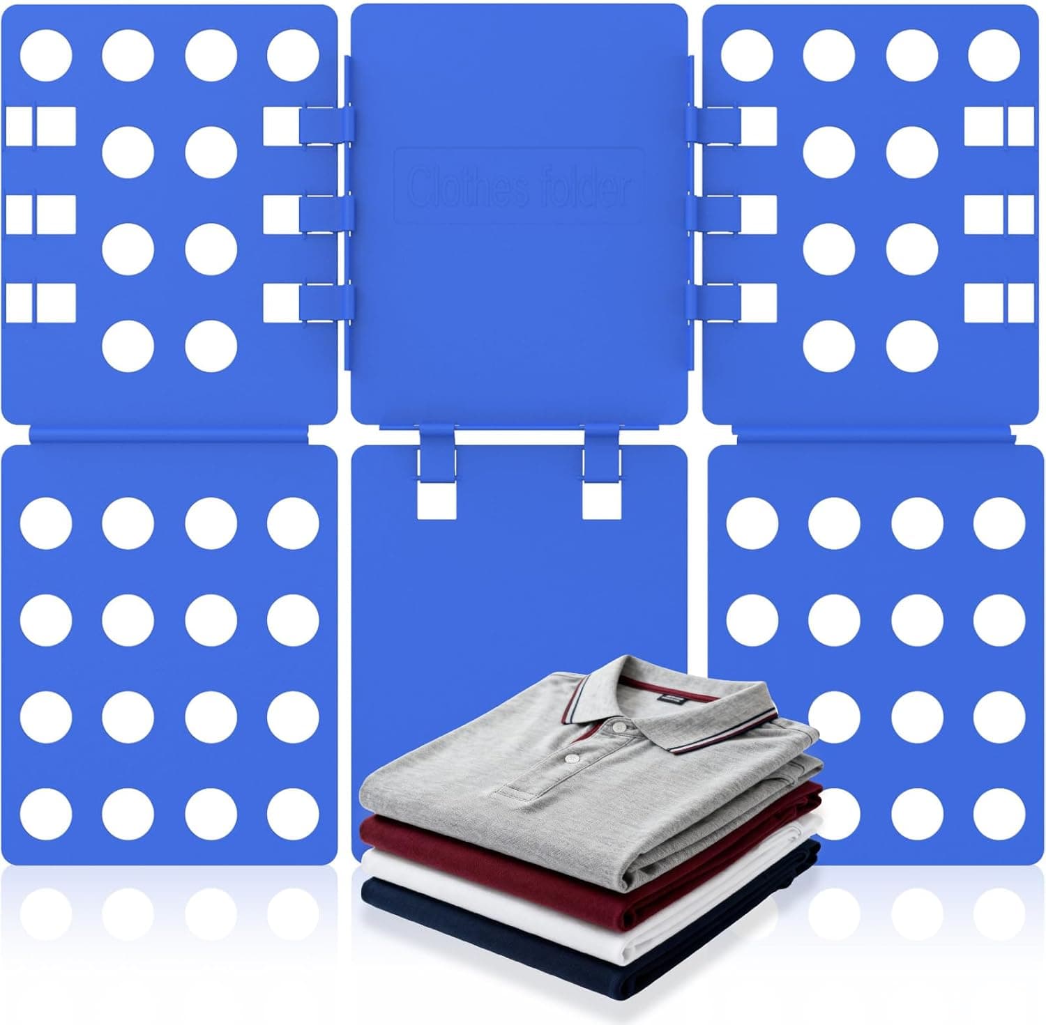 Shirt Folder V1 Shirt Folding Board Durable Clothes Folder Tshirt Organizer Easy and Fast Folding for Adults and Kids Laundry Liner