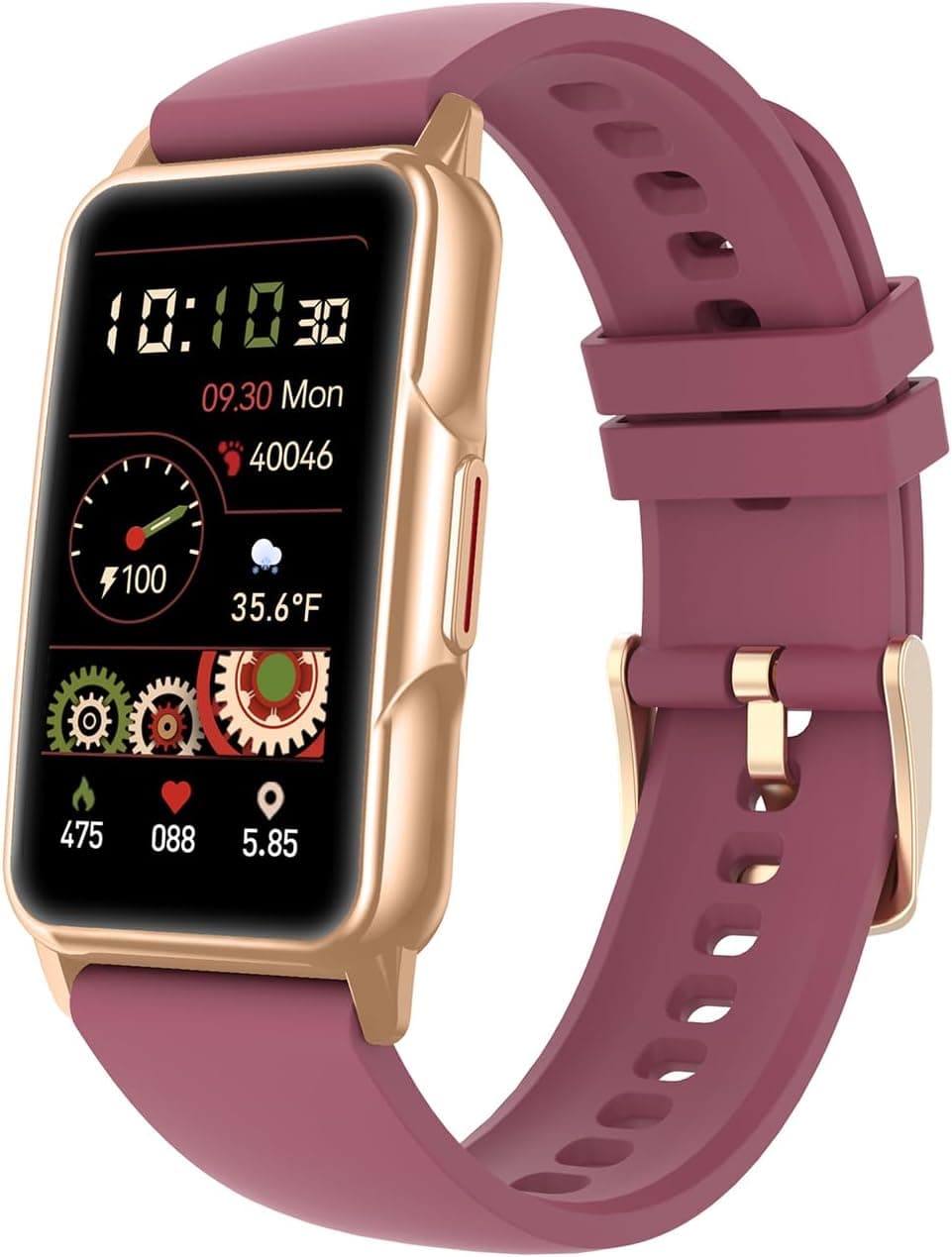 Smart Watch Health Fitness Tracker with 24/7 Heart Rate, Blood Oxygen Blood Pressure Sleep Monitor, 115 Sports Modes, Step Calorie Counter Pedometer IP68 Waterproof for Android and iPhone Women Men