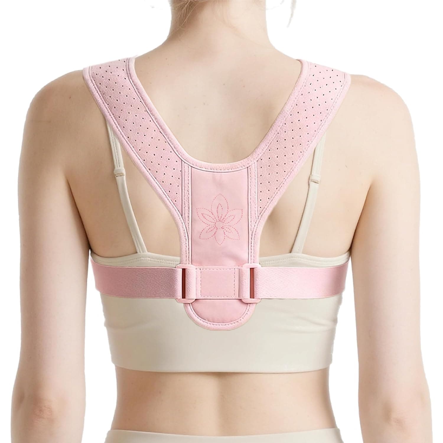 Posture Corrector for Women - Thin & Invisible Back Brace for Posture - Adjustable Back Support Brace - Relieve Upper Back Discomfort & Regain Confidence, L(36-45") 1 PCS