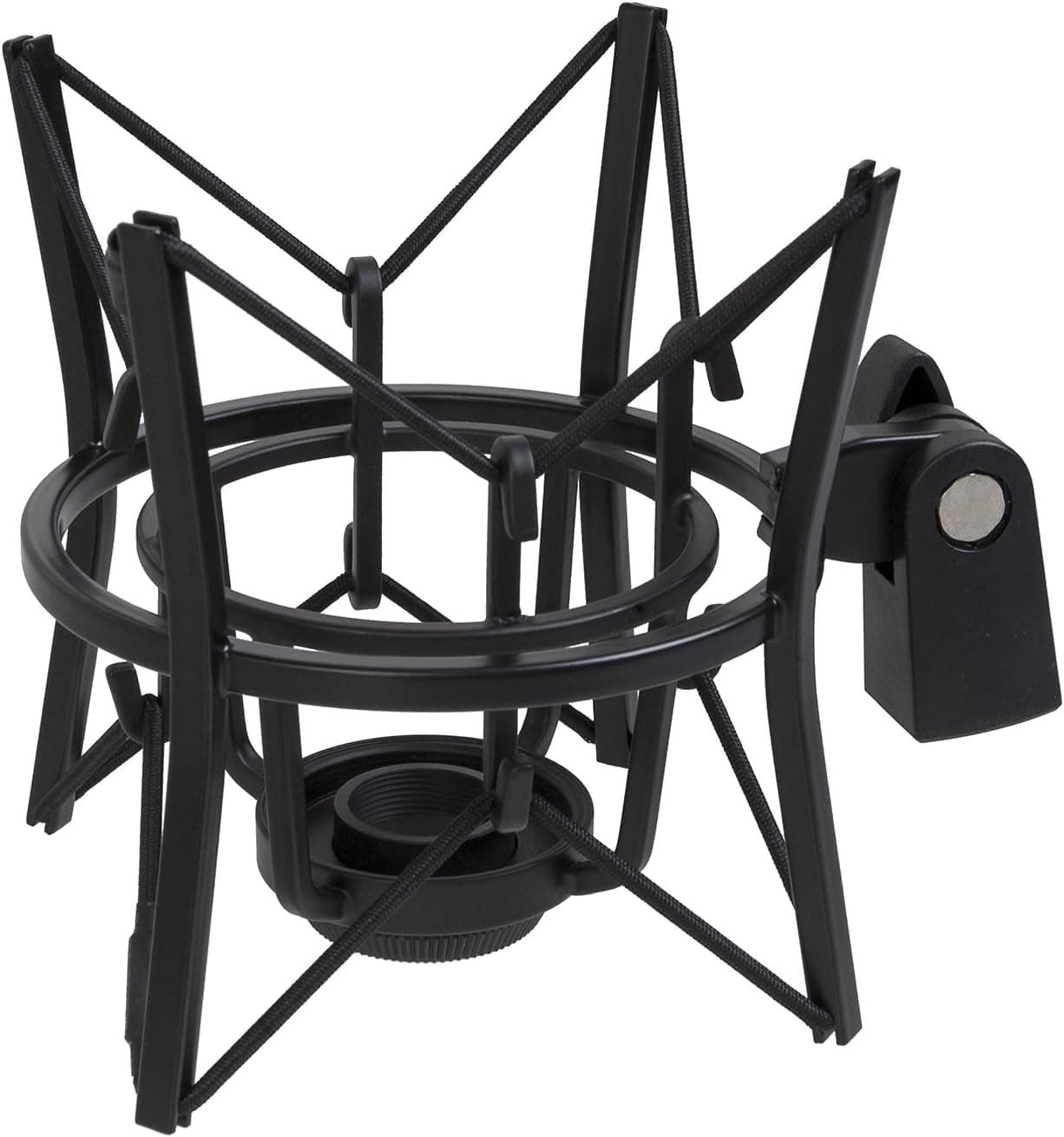 LyxPro MKS1-B Condenser Spider Microphone Shockmount, Anti Vibration and Isolation - Black