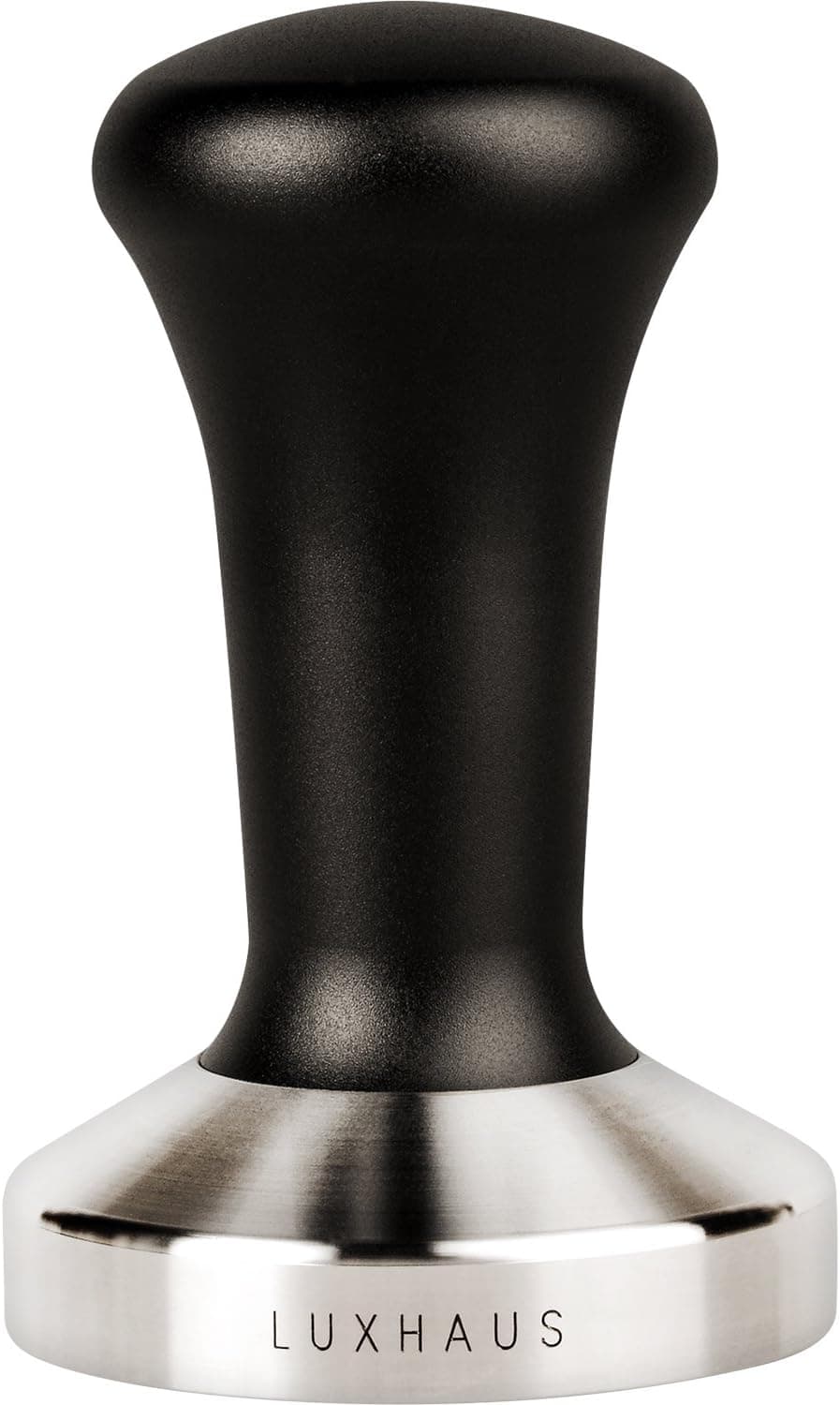 LuxHaus 58mm Espresso Tamper - Premium Barista Coffee Tamper with 100% Flat Stainless Steel Base