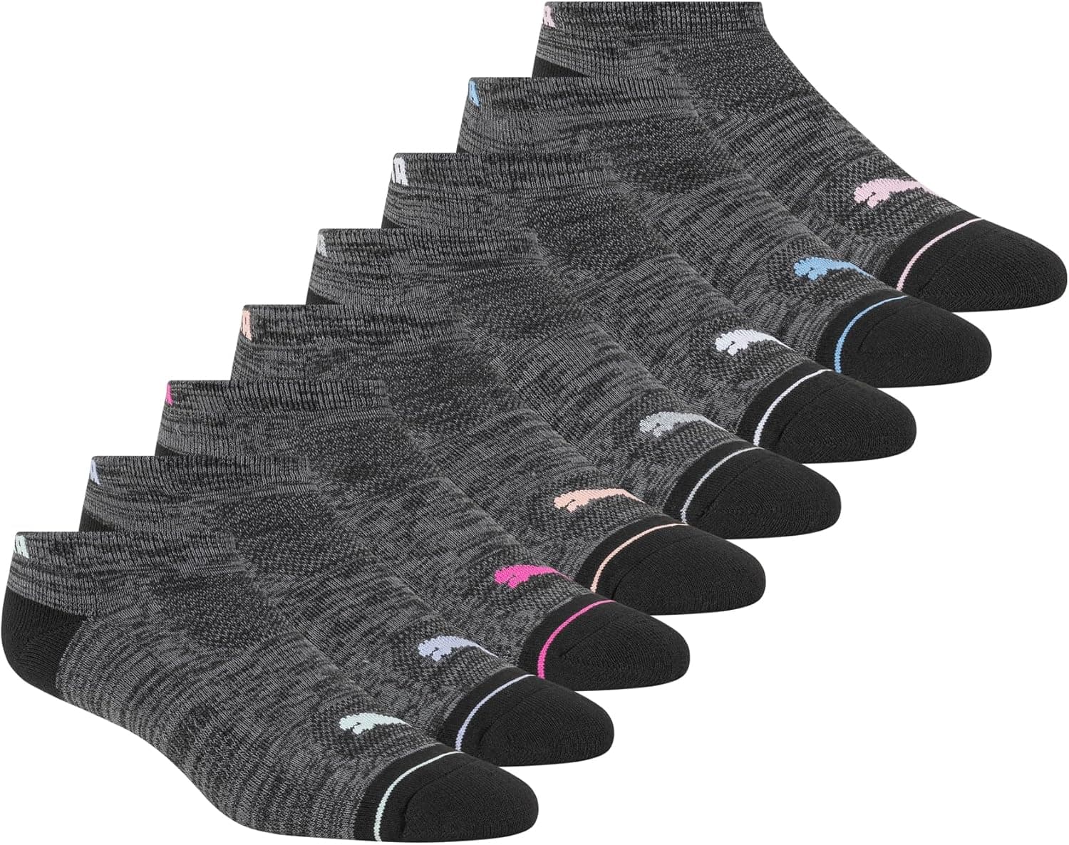 PUMA Women's Low Cut Socks (8-Pack)