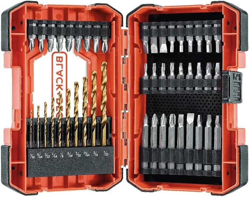 beyond by BLACK+DECKER Drill Bit Set / Screwdriver Bit Set, 46-Piece (BDA46SDDDAEV)