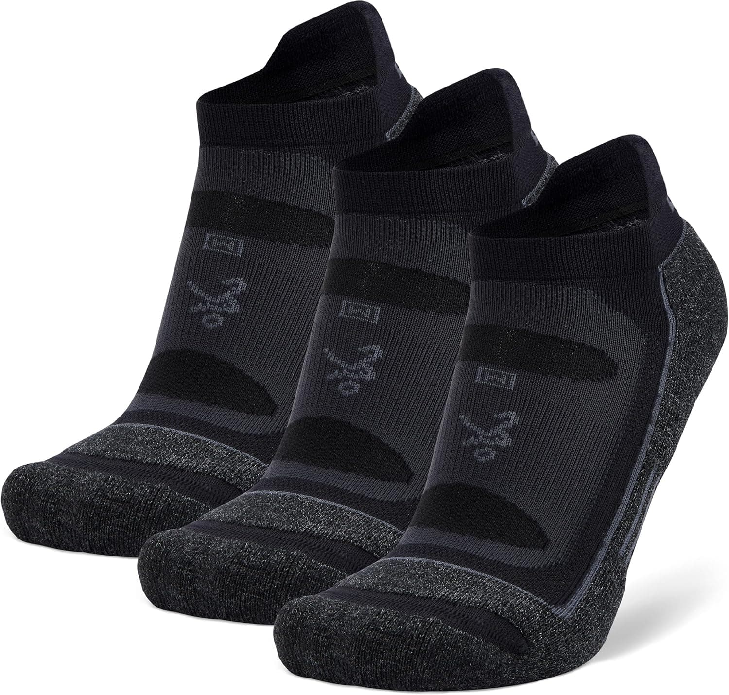 Balega Unisex Balega Unisex-adult Blister Resist Performance No Show Athletic Running Socks for Men and Women (3-pack)