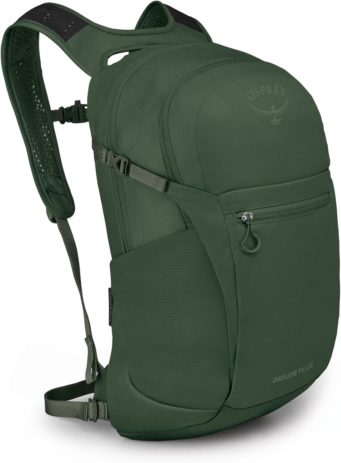 Osprey Daylite Plus Commuter Backpack – Lightweight, Everyday Pack with Laptop Sleeve and Water Bottle Pockets – Ideal for Work, School, and Travel with Versatile Storage Options, Seaweed Green