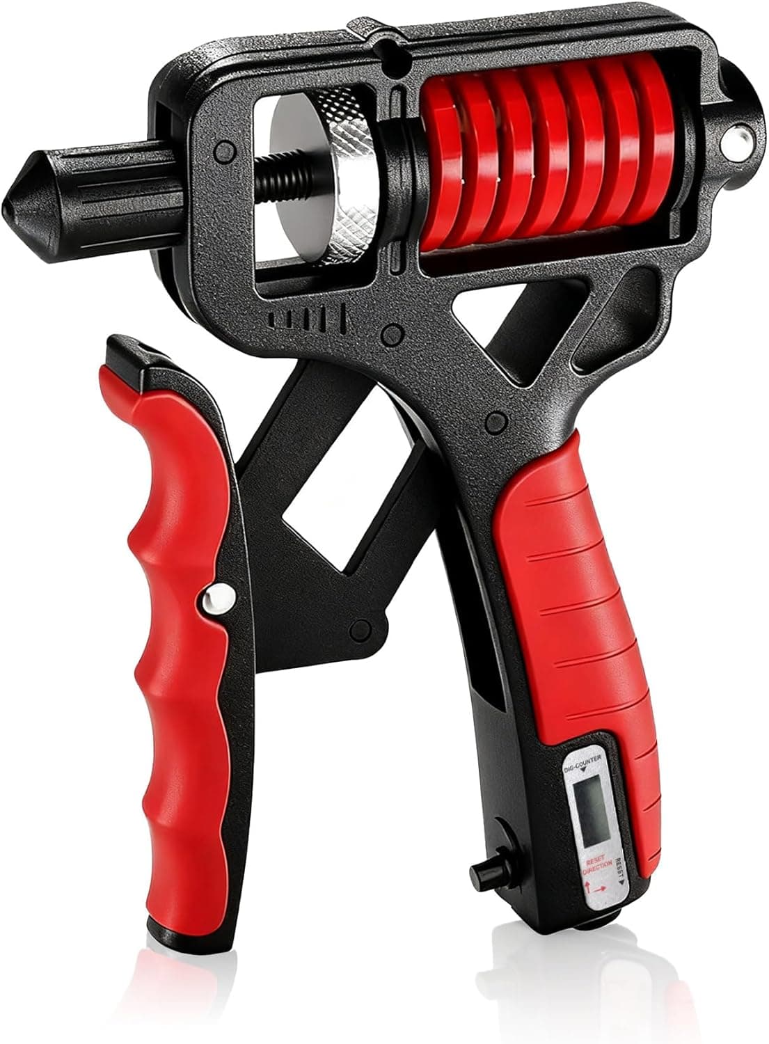 Grip Strength Trainer Forearm Strengthener Hand Grip Exerciser with Adjustable Resistance (11-364 lbs/5.7-165 kg) Finger Workout for Sports, Gym, Home, Rehab