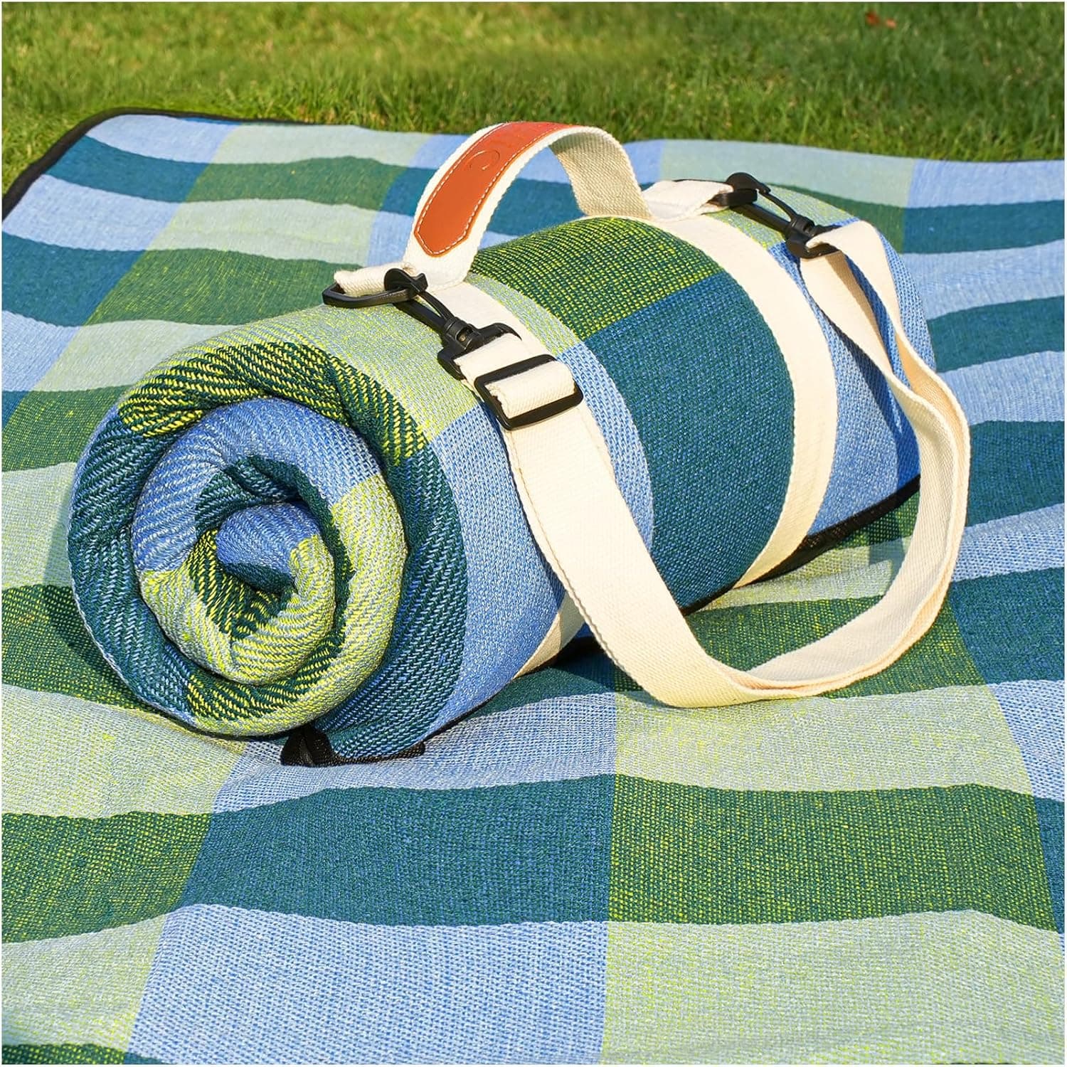 Waterproof Picnic Blanket Beach Outdoor Camping Mat Extra Large Foldable Cute Big Travel Essential Accessories Gift Park Patio Lawn Garden Grass Ground Play Music Festival Concert Must Have